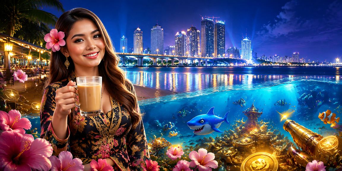 Permainan menembak ikan gaya Melayu di Johor