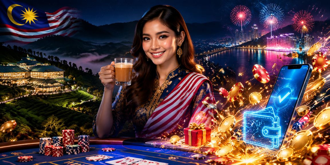 Pemain Malaysia menikmati permainan Baccarat dalam talian bersama platform fun36