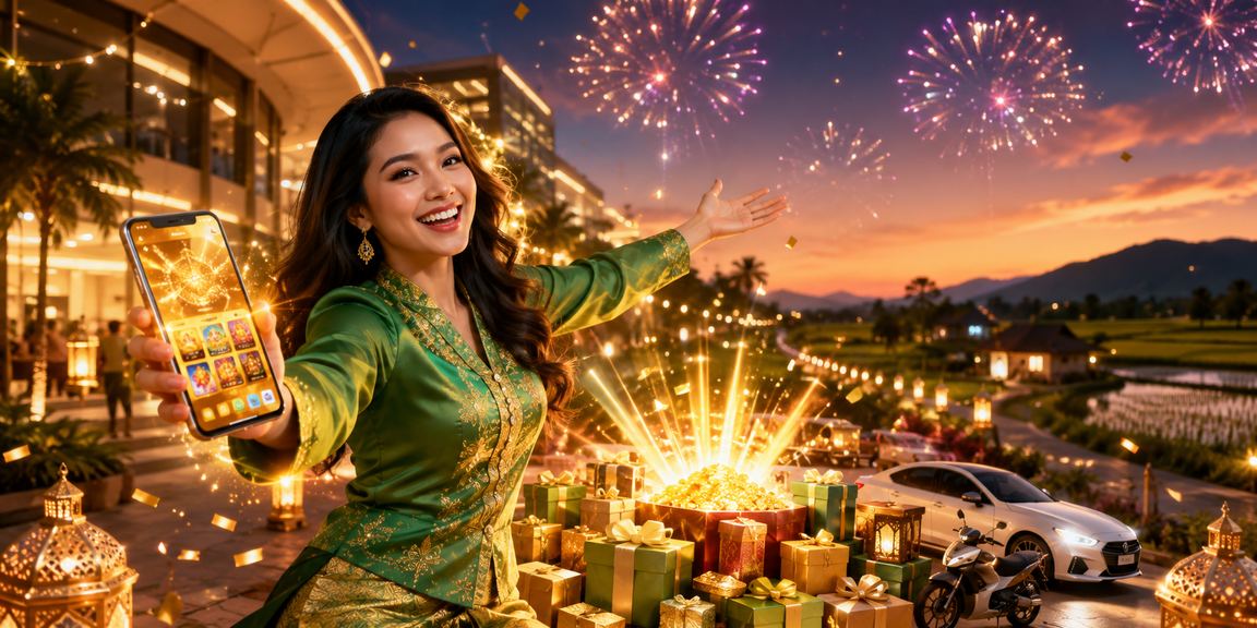 Pengguna Malaysia mendaftar akaun fun36 semasa perayaan Hari Raya